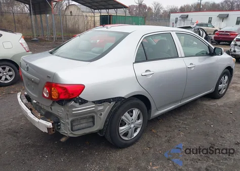2009 Toyota Corolla Le from USA, damaged, VIN JTDBL40E19J017593